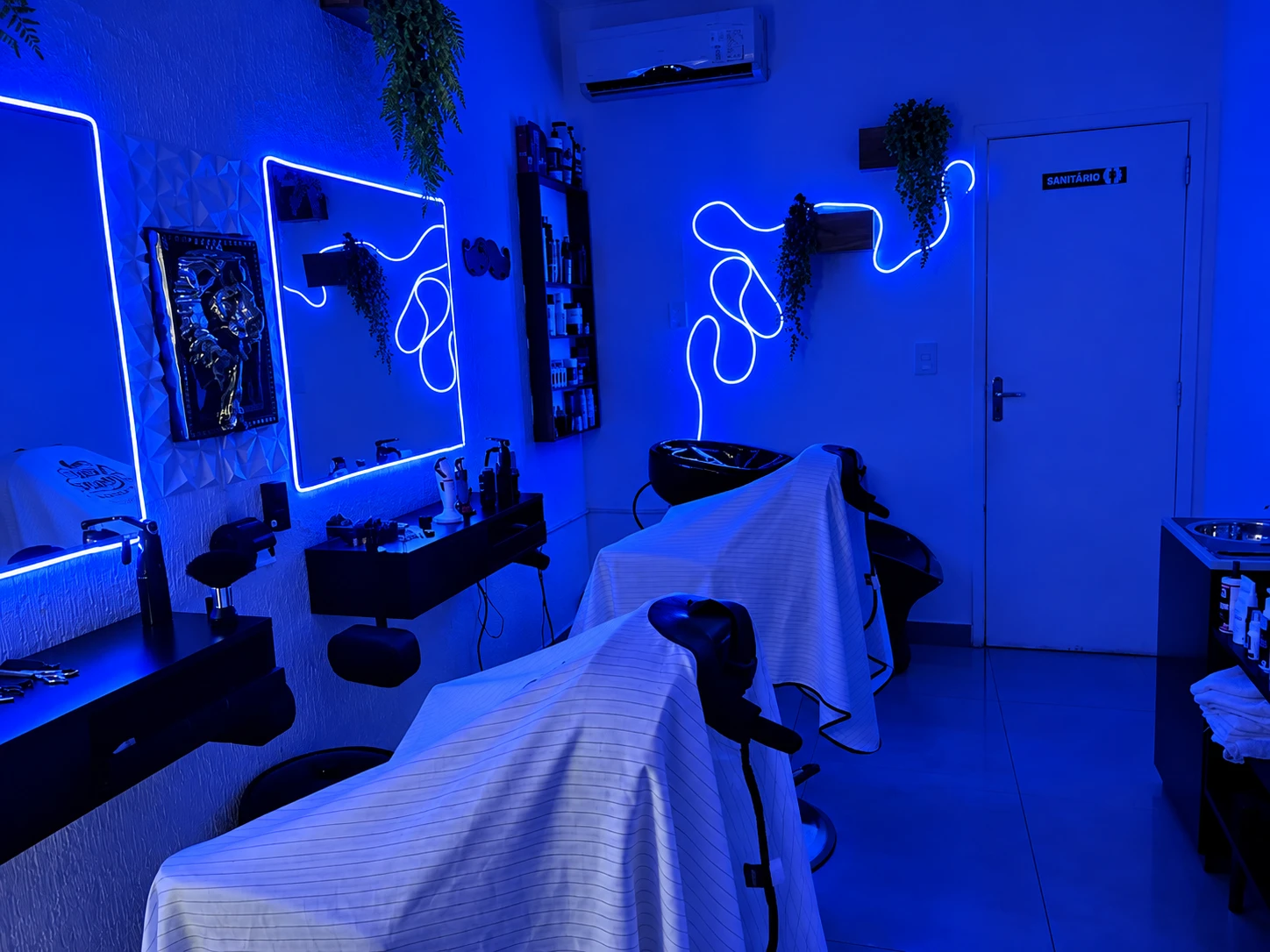 Ambiente da New House Barber