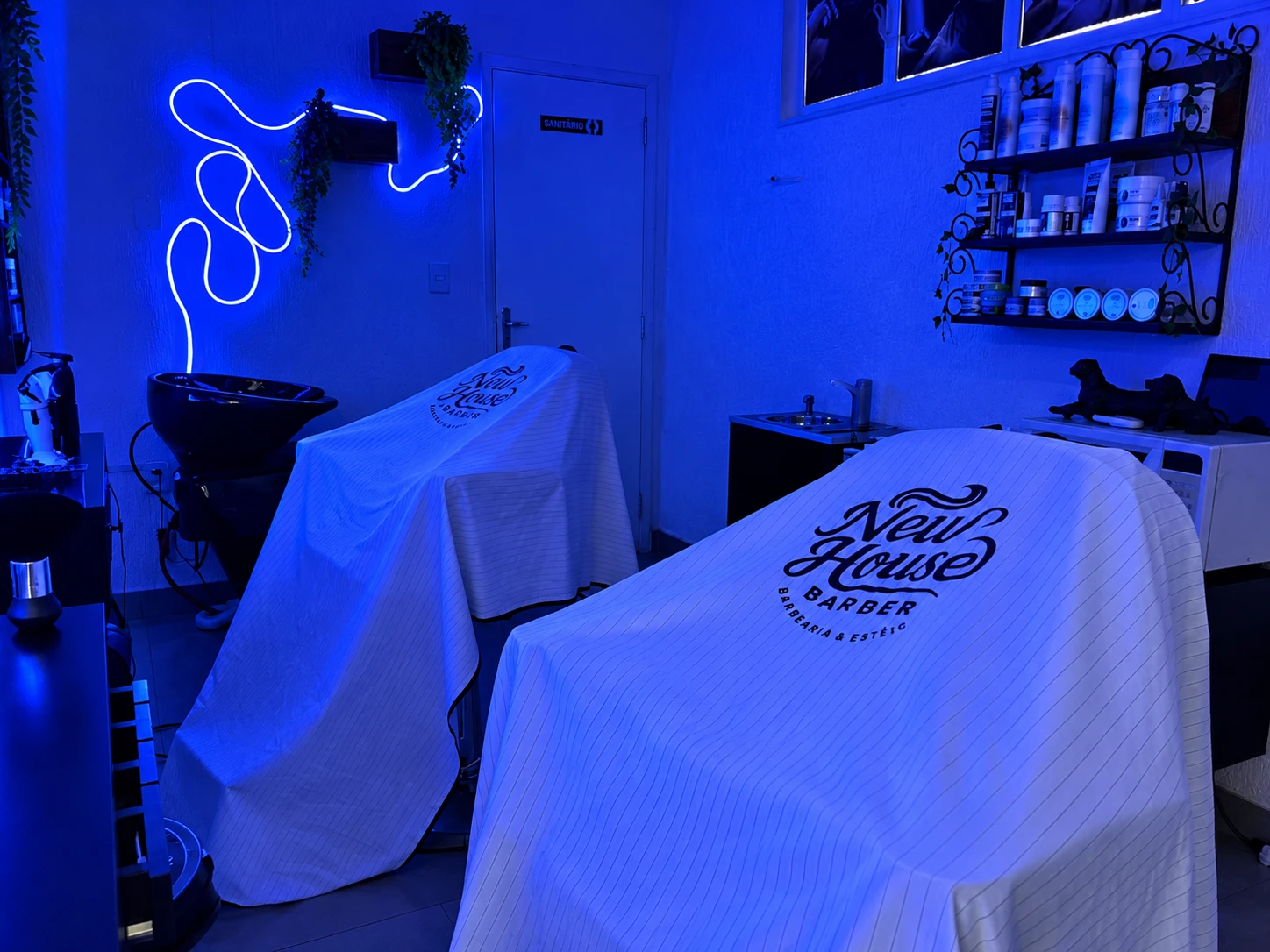 Ambiente da New House Barber